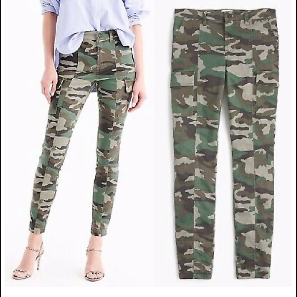 J. Crew cargo toothpick pants